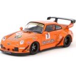 MODELO ESCALA 1/64 PORSCHE RWB 993 Jagermeister - HOBBY64