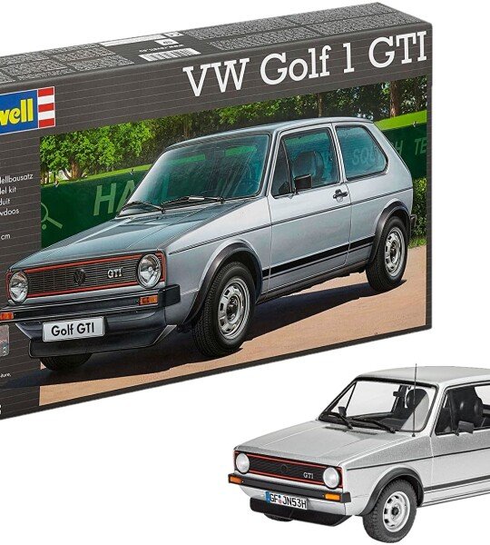 MODELO ESCALA 1/24 VW Golf 1 GTI PARA ARMAR A ESCALA REVELL GERMANY
