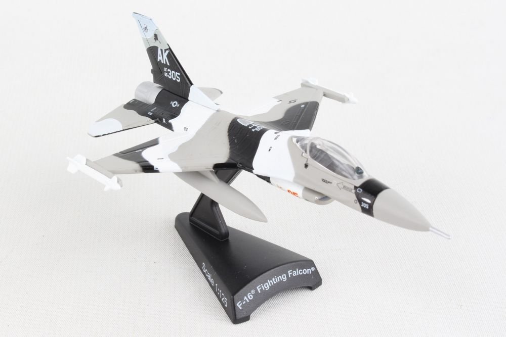 MODELO ESCALA 1/126 POSTAGE STAMP F-16  AK305 AF86 - METALICO