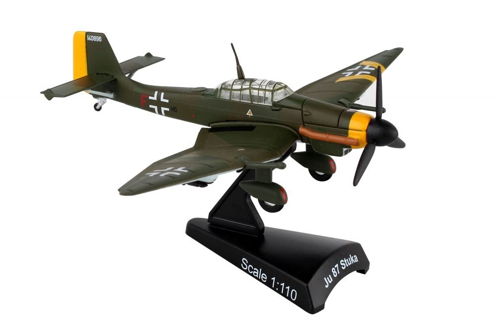 AVION A ESCALA POSTAGE STAMP JU87 STUKA 1/110