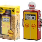 Greenlight 1:18 1954 Tokheim 350 Twin Gas Pump Shell Oil – Vintage Gas Pump Collection Series 12 - BOMBA COMBUSTIBLE