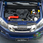 MODELO ESCALA 1/18 Dealer Edition Isuzu D-Max DMax J Truck (Blue) Diecast Car Model