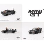 Mini GT 1:64 Nissan Skyline GT-R (R32) Nismo Gunmetal W/ Matsuda Figure – Tsugio Matsuda Collection