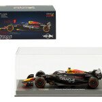 Bburago 1:43 Oracle Red Bull Racing RB20 #1 Max Verstappen in Acrylic Case with Seated Driver – Formula Racing - FORMULA 1
