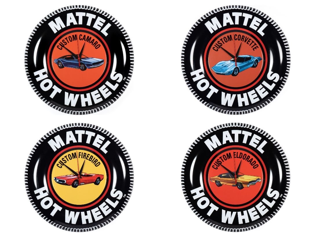 RELOJES DE PARED HOT WHEELS PREMIUM 12" Hot Wheels Collector Clock 2021