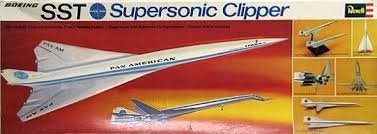 MODELO A ESCALA AVION SST SUPERSONIC CLIPPER DE 50 ANIVERSARIO REVELL GERMANY