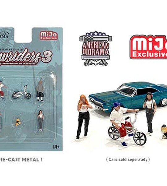 FIGURAS A ESCALA 1/64 LOW RIDER 3 MIJO EXCLUSIVE