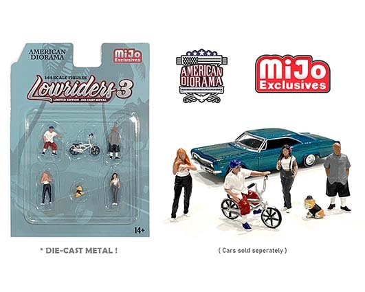 FIGURAS A ESCALA 1/64 LOW RIDER 3 MIJO EXCLUSIVE