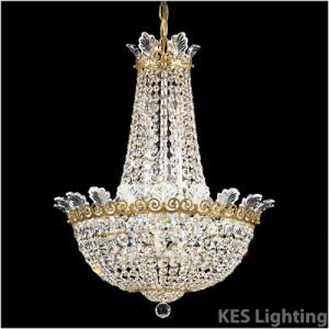 candelabro cristal Schonbek Roman Empire 3714-22A Chandelier SWAROVSKI CRYSTAL