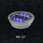 VIALETAS SOLARES LED PARA SEÑALIZACION VIAL PUBLICA O PRIVADA SOLARMARKERS U.S.A.