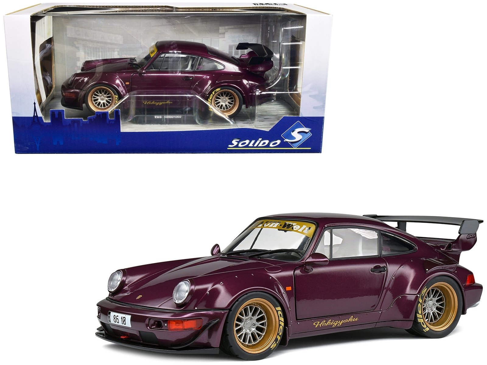 MODELO Solido 1:18 2022 RWB 964 Hekigyoku - PORSCHE BODY KIT