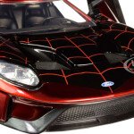 MODELO ESCALA 1:24 2017 Ford GT with Miles Morales Figure – Marvel Spider-Man - hombre araña