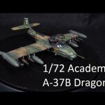 AVION A ESCALA 1/72 A37B DRAGONFLY DE FUERZA AEREA DE EL SALVADOR (FAS)