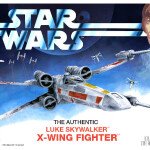 MODELO ESCALA 1/64 Star Wars: A New Hope X-Wing Fighter - Snap Plastic Model Kit