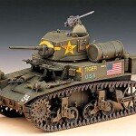 MODELO ESCALA 1/35 British M3 Stuart Honey TANQUE (EL SALVADOR)
