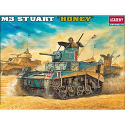 MODELO ESCALA 1/35 British M3 Stuart Honey TANQUE (EL SALVADOR)