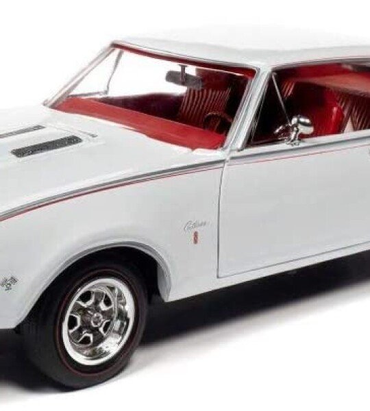 MODELO ESCALA 1/18 1968 Oldsmobile Cutlass S W31 Hardtop, White