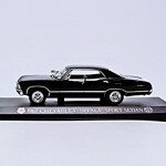 MODELO ESCALA 1:64 Hollywood - Supernatural - 1967 Chevrolet Impala Sport Sedan - MiJo Exclusives
