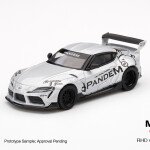 MODELO ESCALA 1/64 Pandem Toyota GR Supra V1.0 Silver