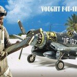MODELO ESCALA 1/48 GOODYEAR FG-1D CORSARIO PARA ARMAR A ESCALA (F4U-1D)