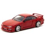 MODELO ESCALA 1/64 VERTEX Nissan Silvia S14 Red Metallic