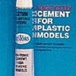 Testors Non-Toxic Cement For Plastic Models .625 oz PEGAMENTO NO TOXICO