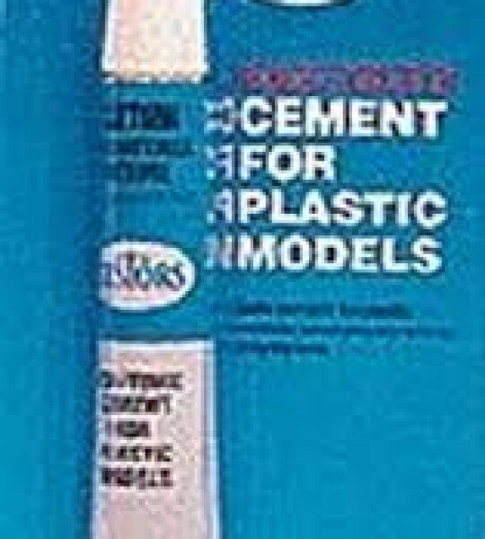 Testors Non-Toxic Cement For Plastic Models .625 oz PEGAMENTO NO TOXICO