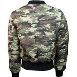 CHAQUETA ORIGINAL TOP GUN® ‘THE FLYING LEGEND’ REVERSIBLE MA-1 BOMBER JACKET BLACK