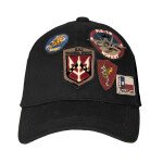 TOP GUN® CAP WITH PATCHES -GORRA TOP GUN CON PARCHES OFICIALES