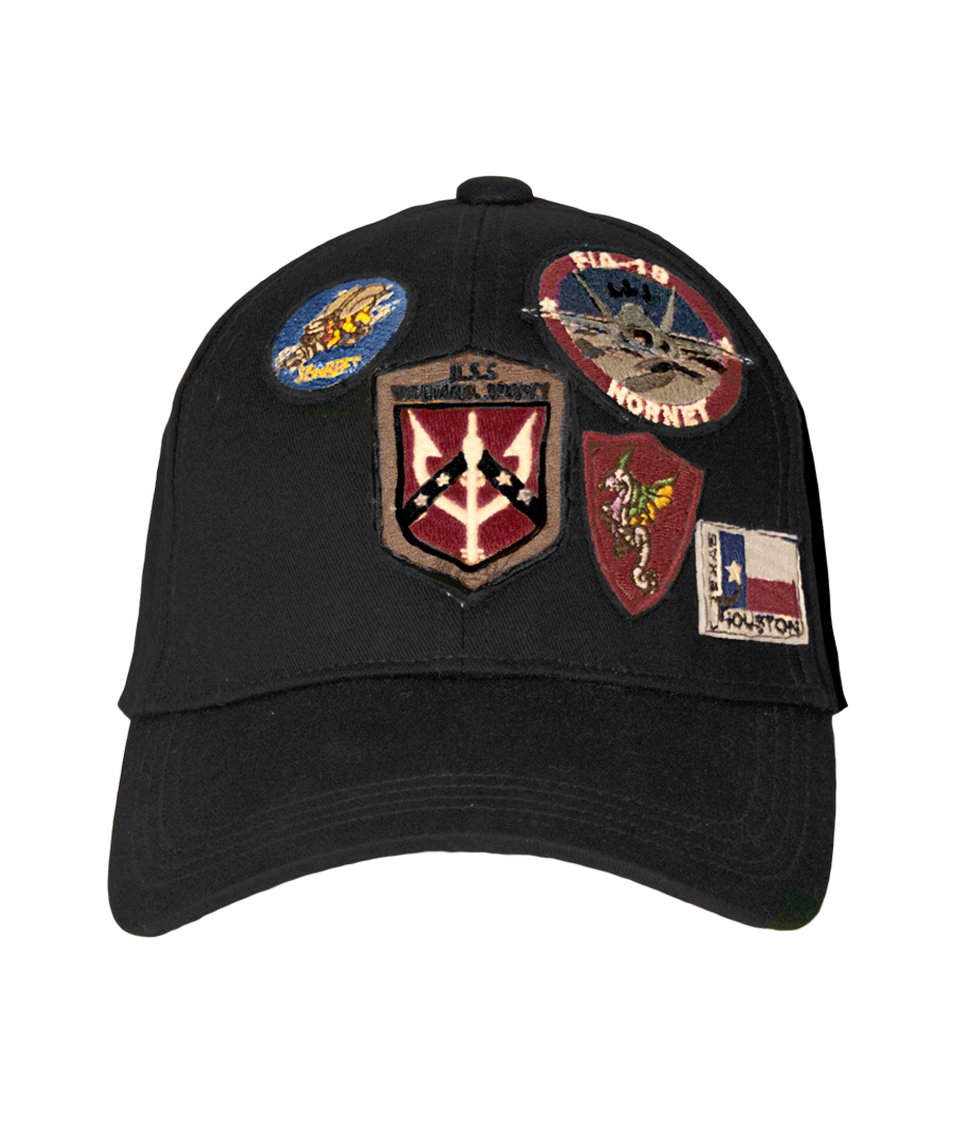 TOP GUN® CAP WITH PATCHES -GORRA TOP GUN CON PARCHES OFICIALES