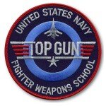 PARCHES OFICIALES TOP GUN U.S.A. MAVERICK