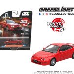 Greenlight 1:64 Tokyo Torque Series 10 – 1994 Acura Integra GS-R with Custom Wheels – Milano Red – Solid Pack