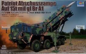 MODELO ESCALA 1:35 Trumpeter Patriot Abschussrampe Auf 15t mil gl Br A1 (MISIL)