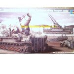 MODELO ESCALA 1:35 Trumpeter Morser Karl-Gerat 040/041 Initial Version w Rail Carrier - CAÑON SOBRE RIELES WW2