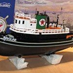 BARCO Remolcador a escala 1/55 Texaco Havoline Edición Especial (tugboat ya armado)
