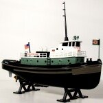 BARCO Remolcador a escala 1/55 Texaco Havoline Edición Especial (tugboat ya armado)