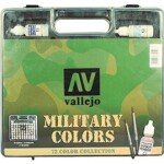 ESTUCHE COMPLETO CON 72 PINTURAS VALLEJO MODELISMO
