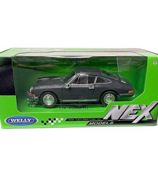 MODELO ESCALA 1:24 Window Box 1964 Porsche 911 (Dark Grey)