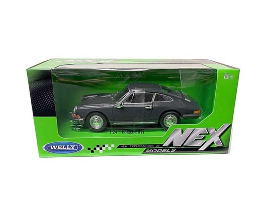 MODELO ESCALA 1:24 Window Box 1964 Porsche 911 (Dark Grey)