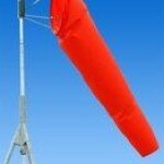 MANGAS (CONOS) DE VIENTO COLOR NARANJA CON ESTRUCTURA INTERNA PARA MONTAR EN POSTE. FAA L807. MADE IN USA 24 Y 36"