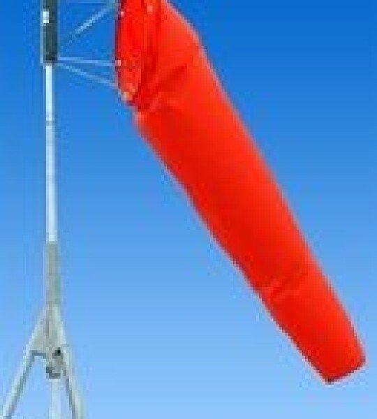 MANGAS (CONOS) DE VIENTO COLOR NARANJA CON ESTRUCTURA INTERNA PARA MONTAR EN POSTE. FAA L807. MADE IN USA 24 Y 36"