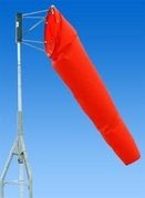 MANGAS (CONOS) DE VIENTO COLOR NARANJA CON ESTRUCTURA INTERNA PARA MONTAR EN POSTE. FAA L807. MADE IN USA 24 Y 36"